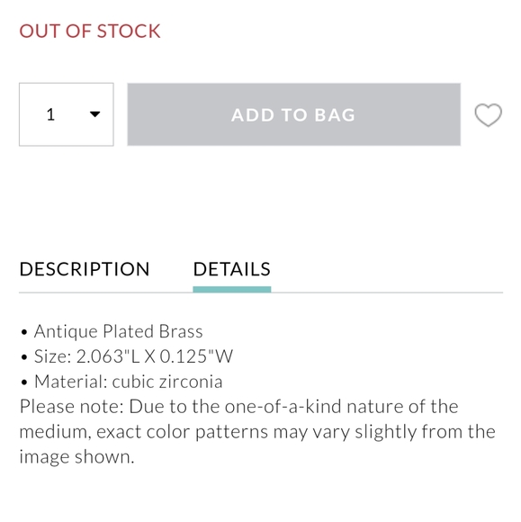 Kendra Scott Julian Threader Earrings in Antique Brass - Picture 5 of 11